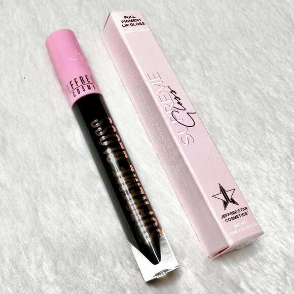 NIB Jeffree Star Supreme Gloss Full Pigment Lip Gloss Weirdo Full Size 5.10ml - Picture 7 of 10